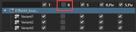Disabling all options of the same type