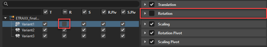 Basic tab check box