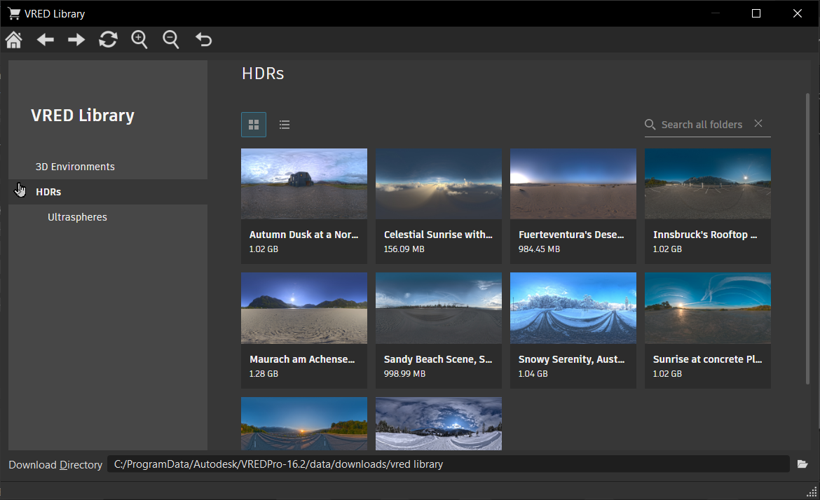 Example of hdrs