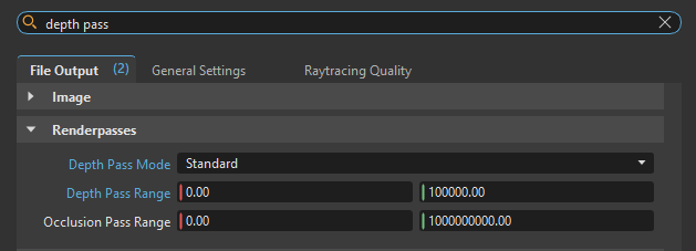 Number of matches highlighted blue appears next to the tab name