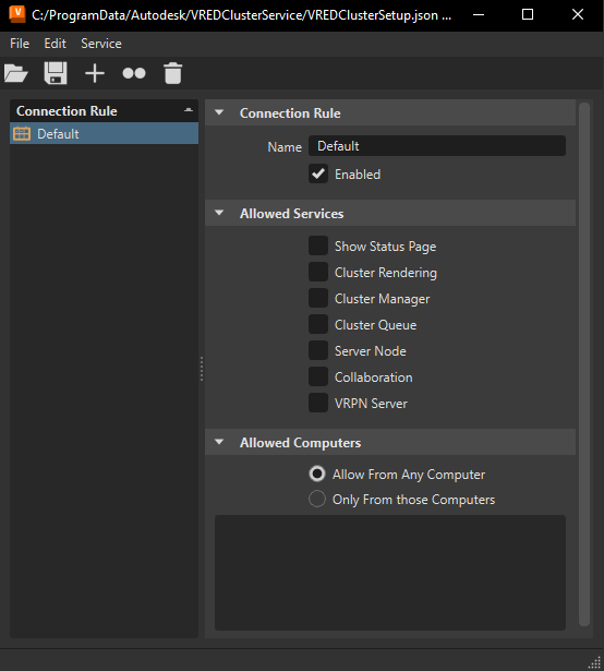 Cluster Setup Tool