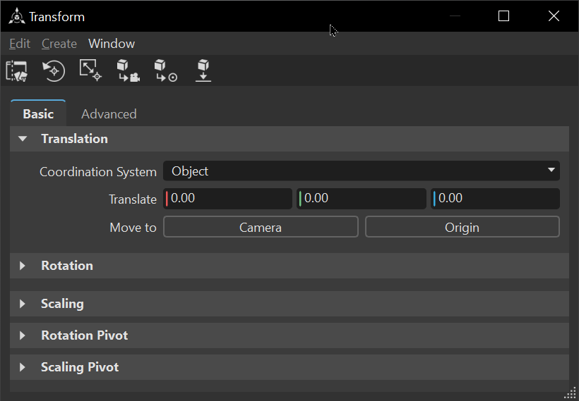 2024.2 Transform Editor