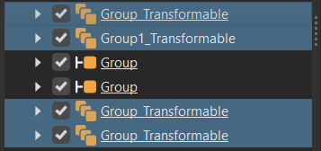 Example of Select All Transformable Clones