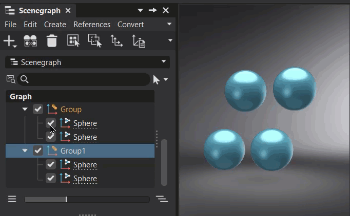 Sync Visibility of Clones disabled