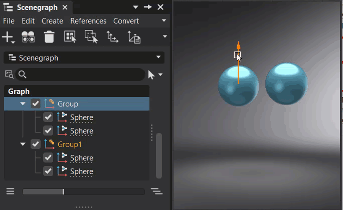 Transformable Clone Root enabled