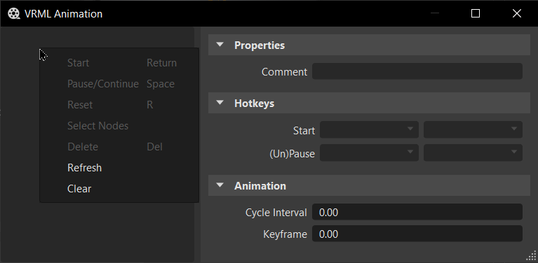 VRML Animations