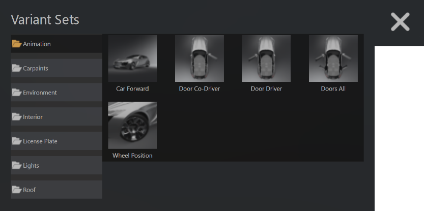 Remove one Variant Set