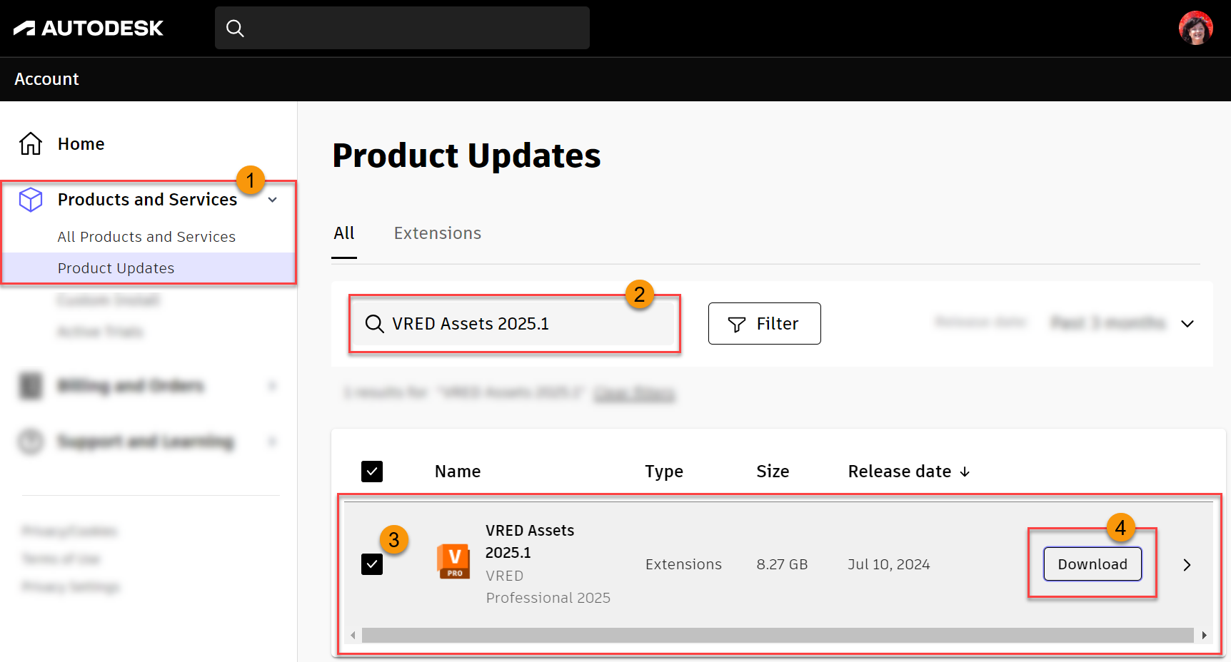 Product Updates and VRED Assets