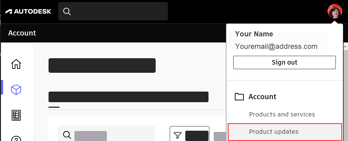 Manage products and download