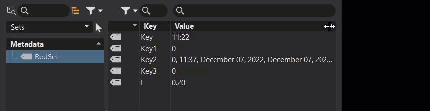 Displaying and Hiding Columns