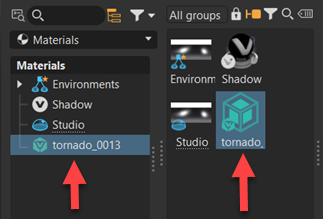 OpenVDB material in the Material Editor