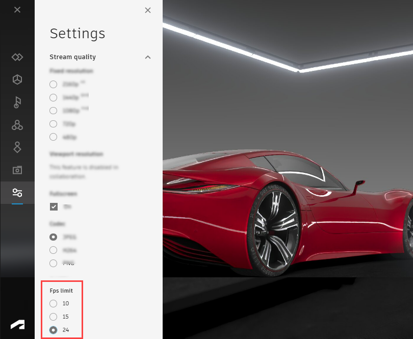 Dynamic FPS Management Streaming App