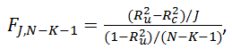 Equation for F factor
