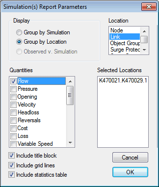 Comparing Simulations Results