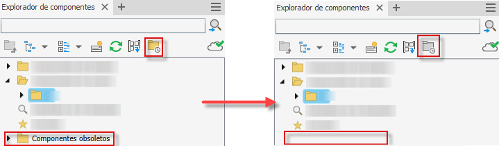 carpeta de componentes obsoletos