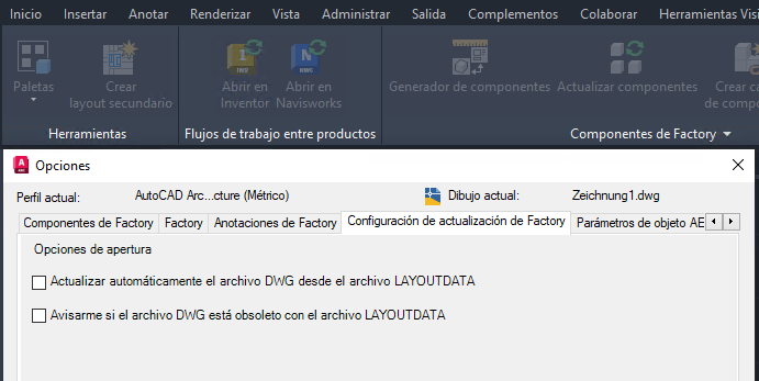 Opciones (cuadro de diálogo)