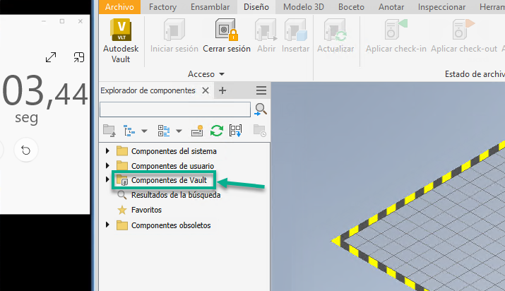 Componentes de Vault después
