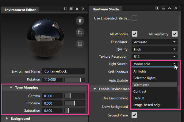 Environment Editor