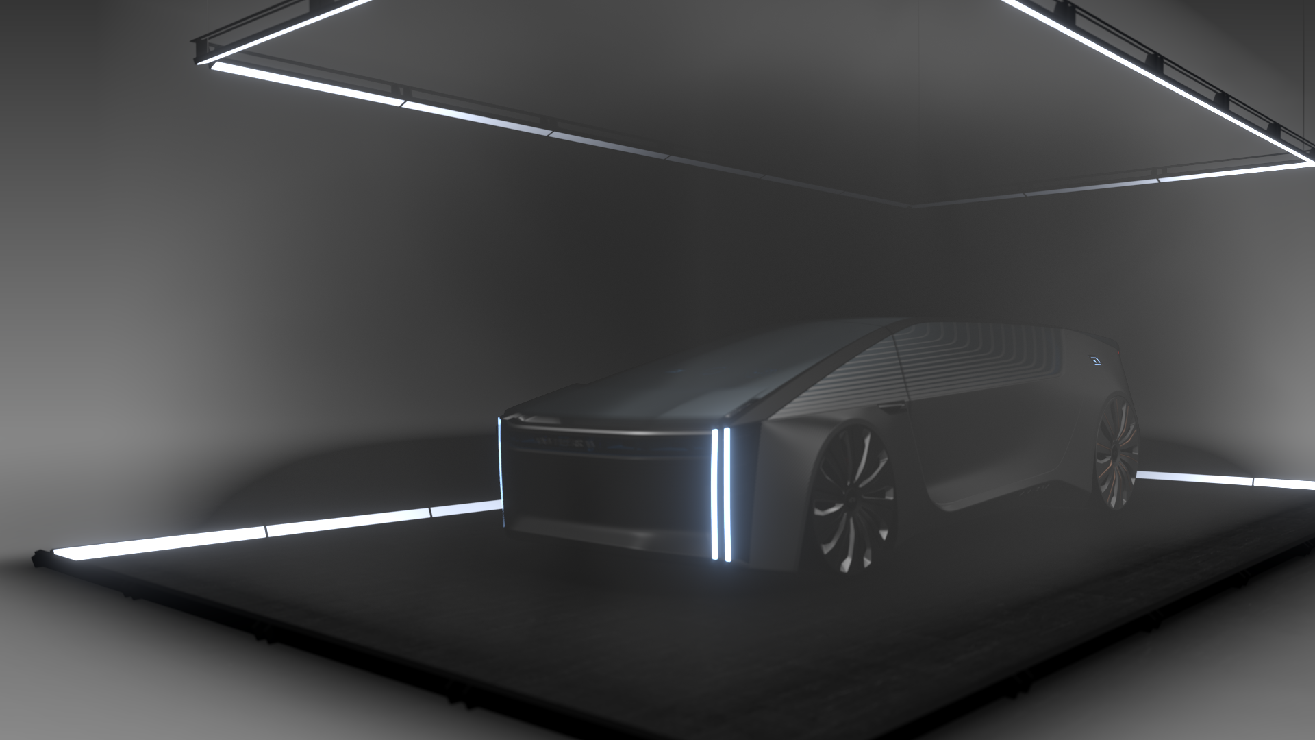 50% のフォールオフ スケーリング