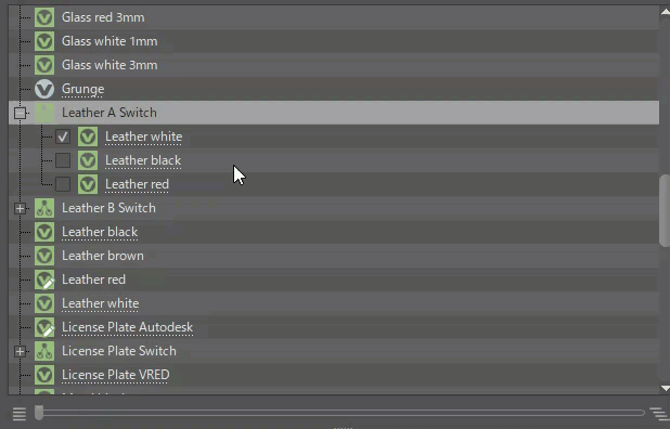 [すべてのオカレンスを選択]の例