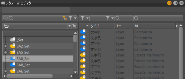 焦点を当てたリスト