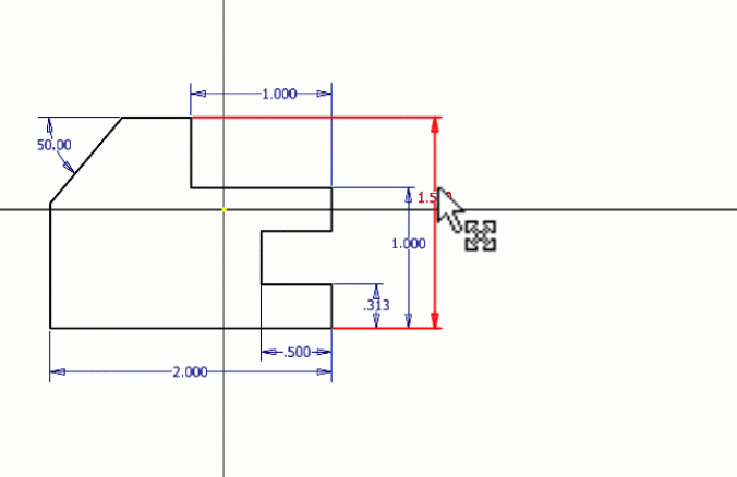 翻转尺寸标注方向