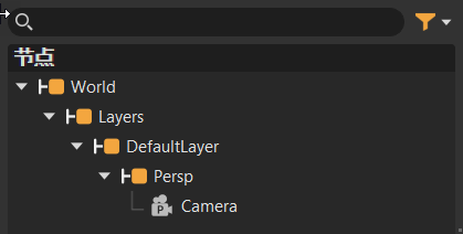 节点树中的摄影机