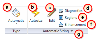 ribbon context panel