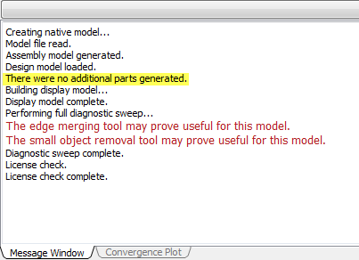 no additional parts