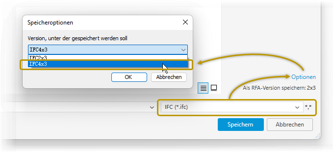 IFC (Optionen)
