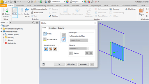 Metadaten der Markierungskarte