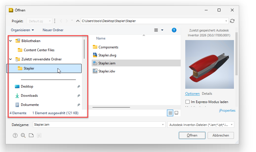 Baum zusammenführen