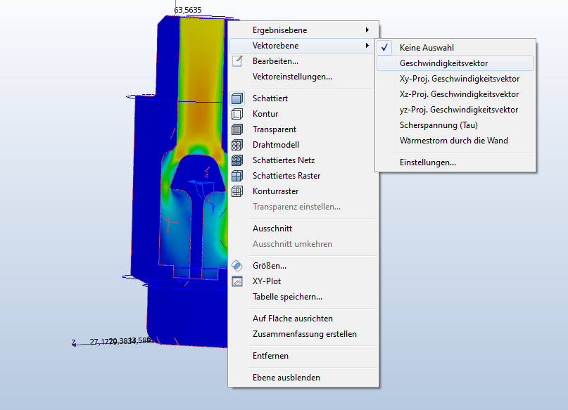 Geschwindigkeitsvektor
