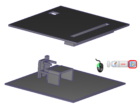 Alle anzeigen, linke Maustaste
