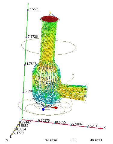 Partikelspur prüfen