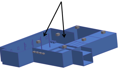 Unterdrückte Flächen
