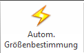 Symbol autom. Größenbestimmung