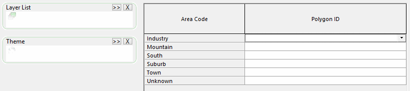 Zone Options page of the Baseline object