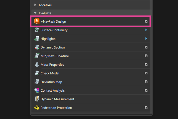 open navDesign plug-in