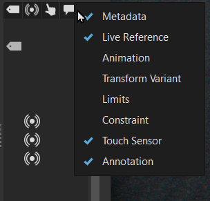 Live Reference column