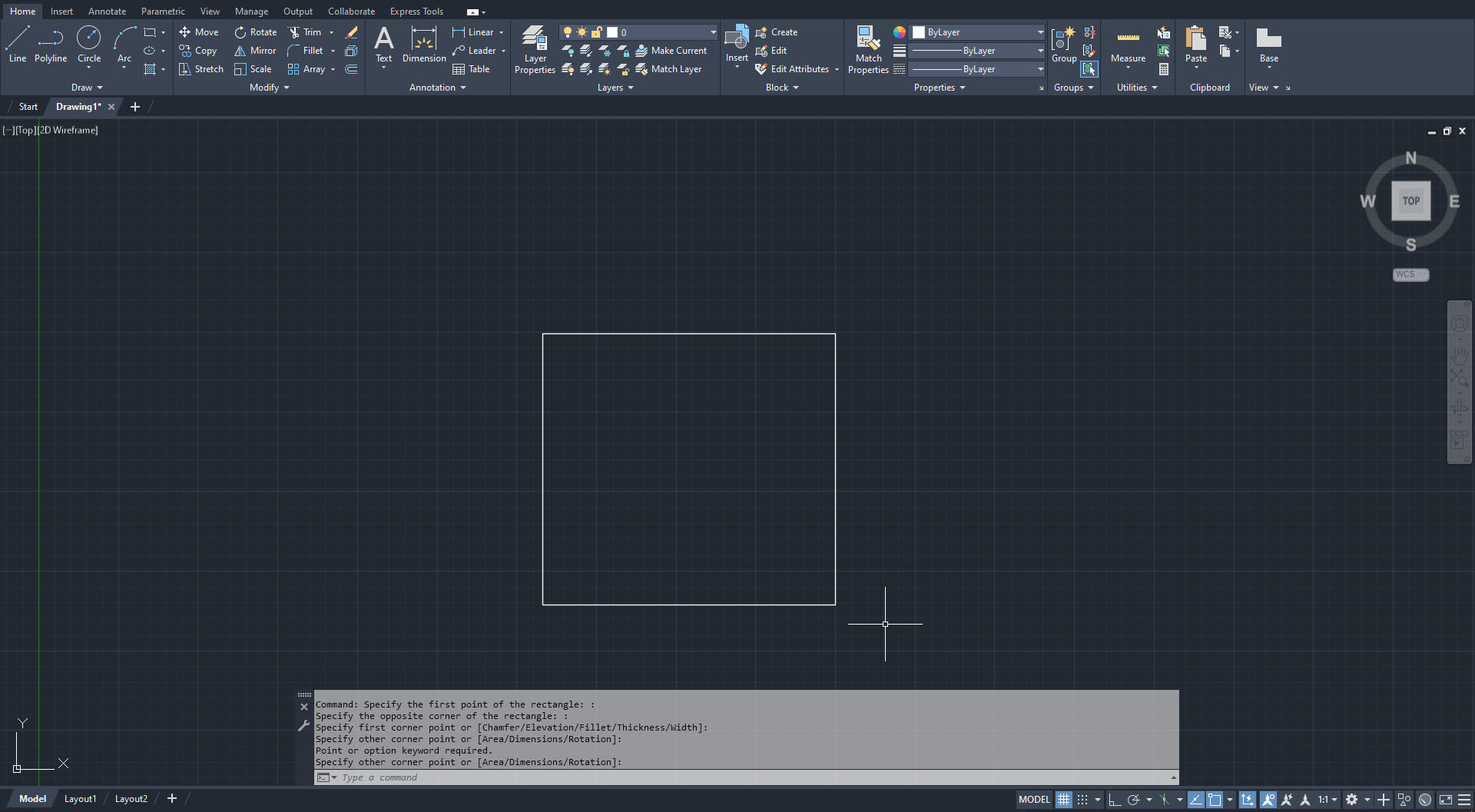 Creating a rectangle using JavaScript image