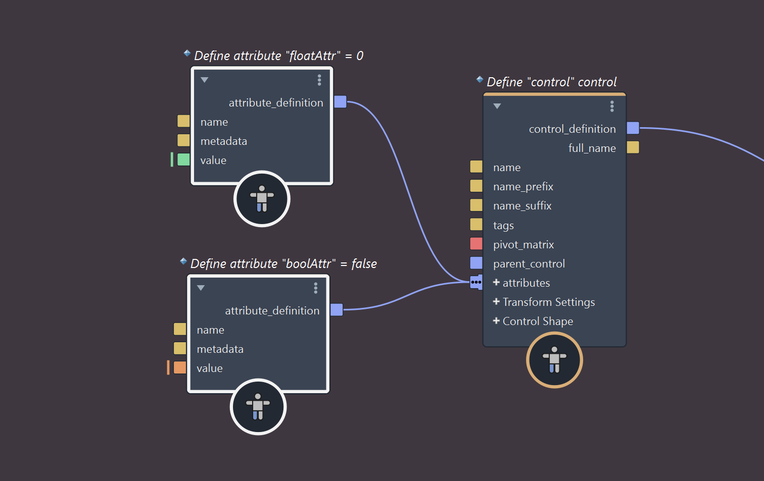 defining custom control attributes