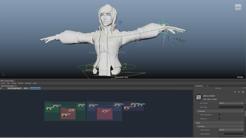 rigging in the Bifrost graph