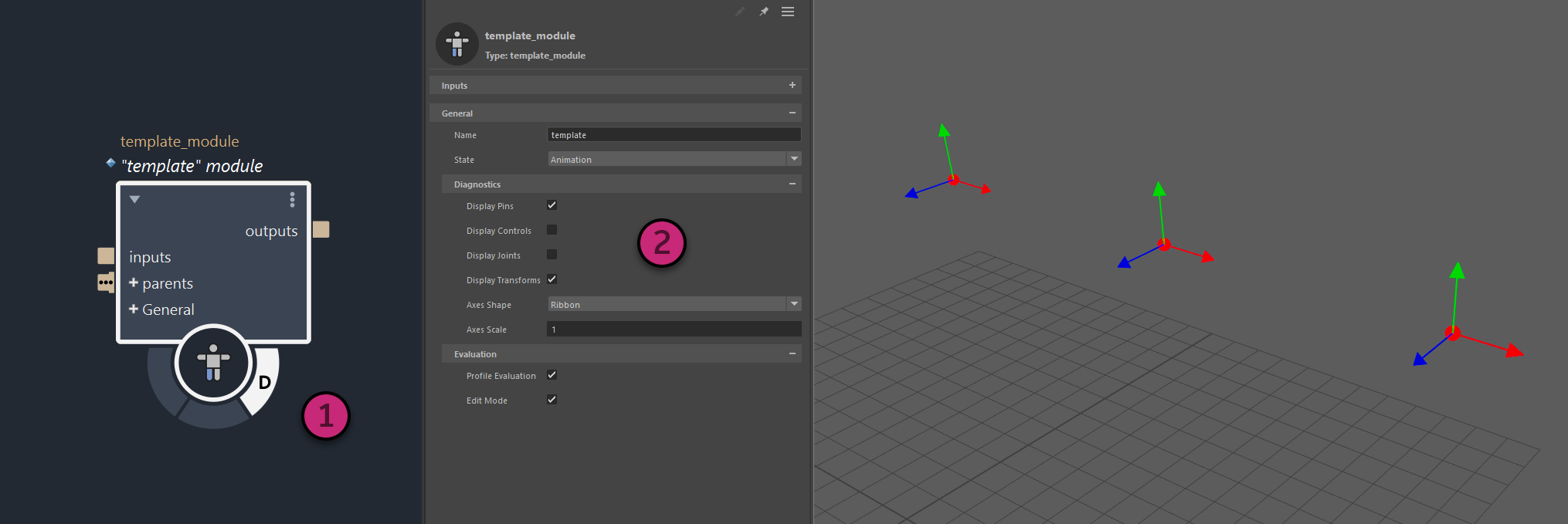 visualizing pins