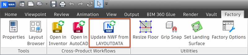 Factory Options dialog
