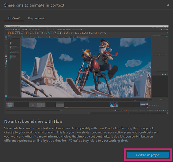 Discover Share cuts to animate in context