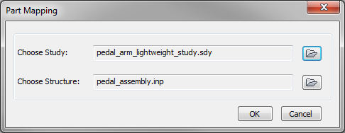 part map dialog