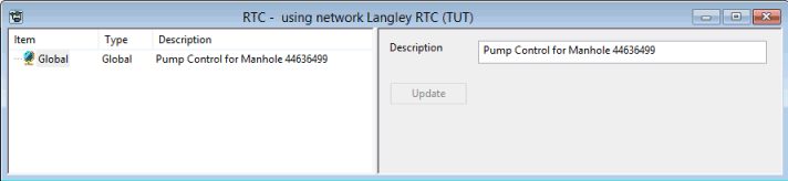 RTC Editor Pump Control