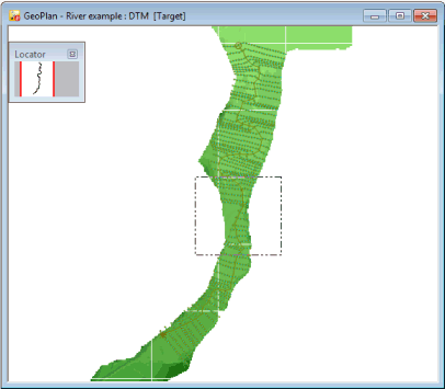 Zooming in the area of interest