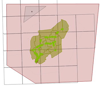 Example of Gridded Area